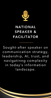 National Speaker & Facilitator